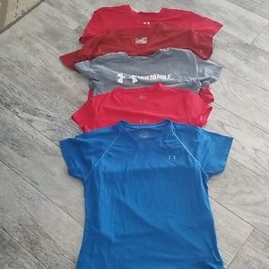 New  5 Under Armour shirts